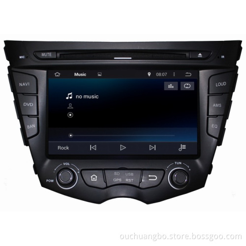 Ouchuangbo GPS Navigation Stereo Android 4.4 System for Hyundai Veloster DVD Audio Player